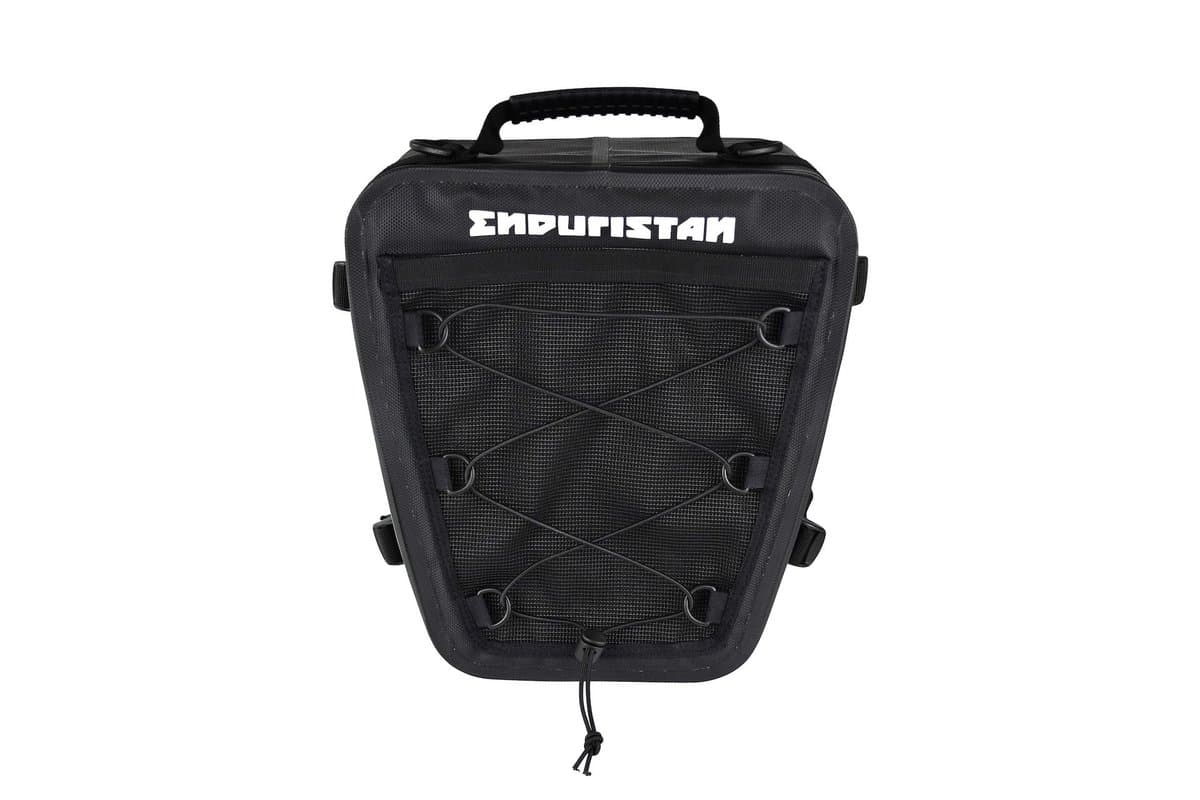 Tail Pack - Large from the rear, bungee net and carry handle