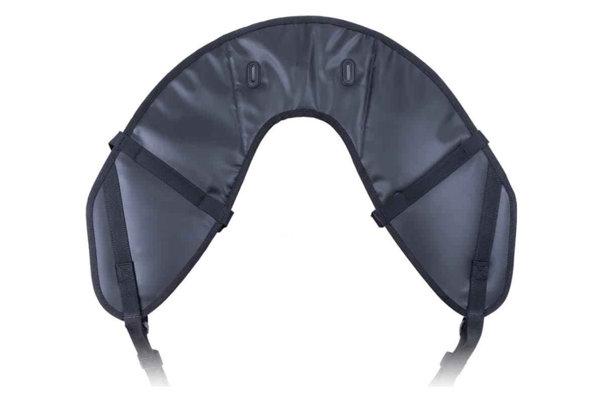 Underside of the Mojavi Zip yoke with its mounting straps
