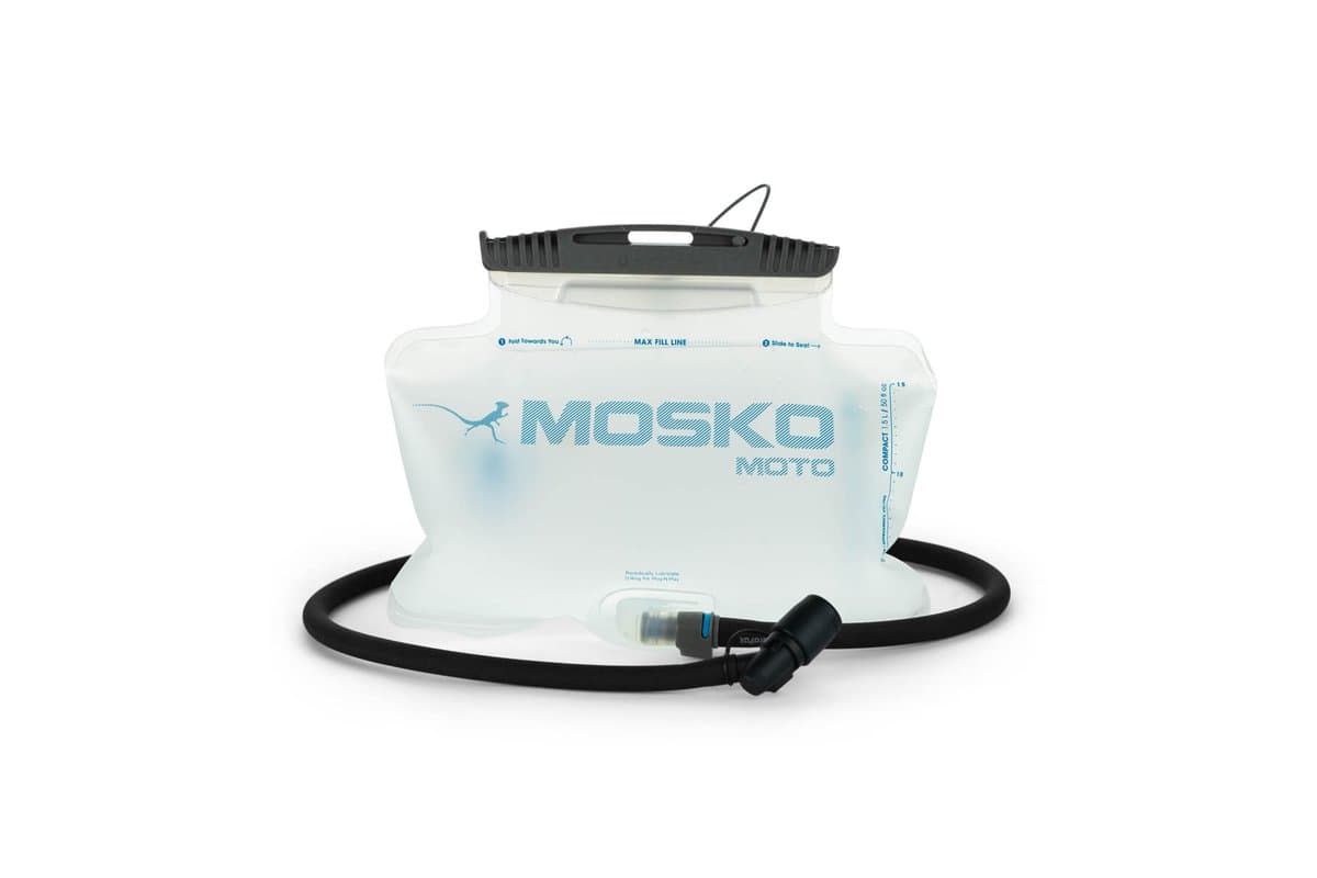 The 1.5L hydration reservoir supplied with the Gnome