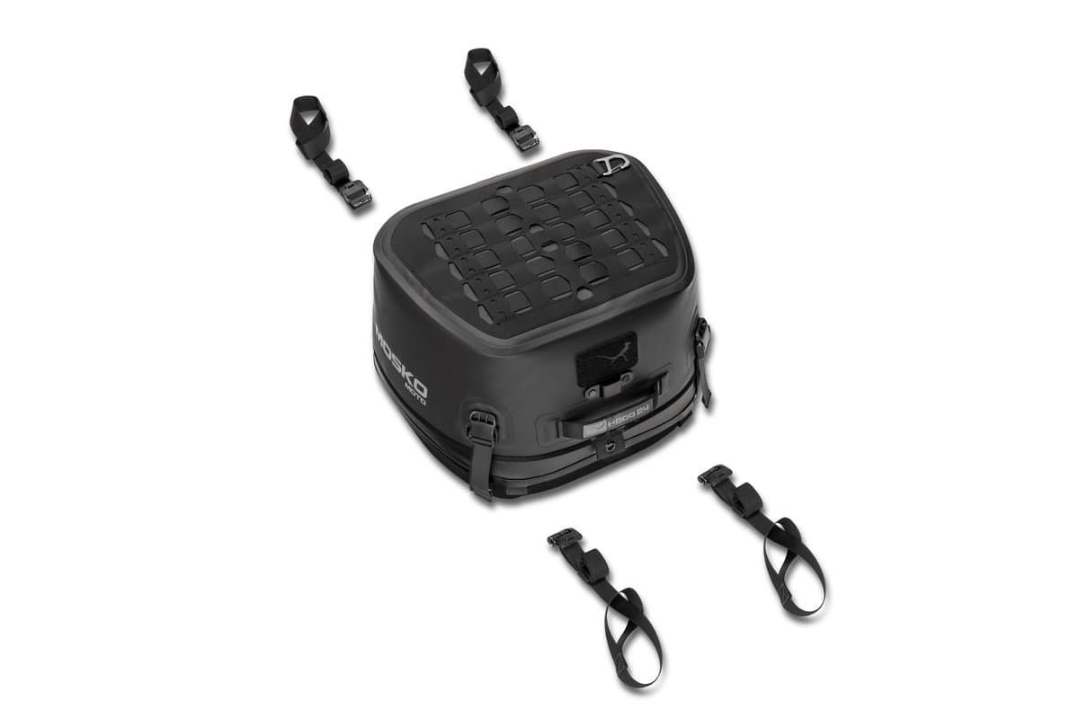 Hood Tail Bag with its four camlock mounting straps