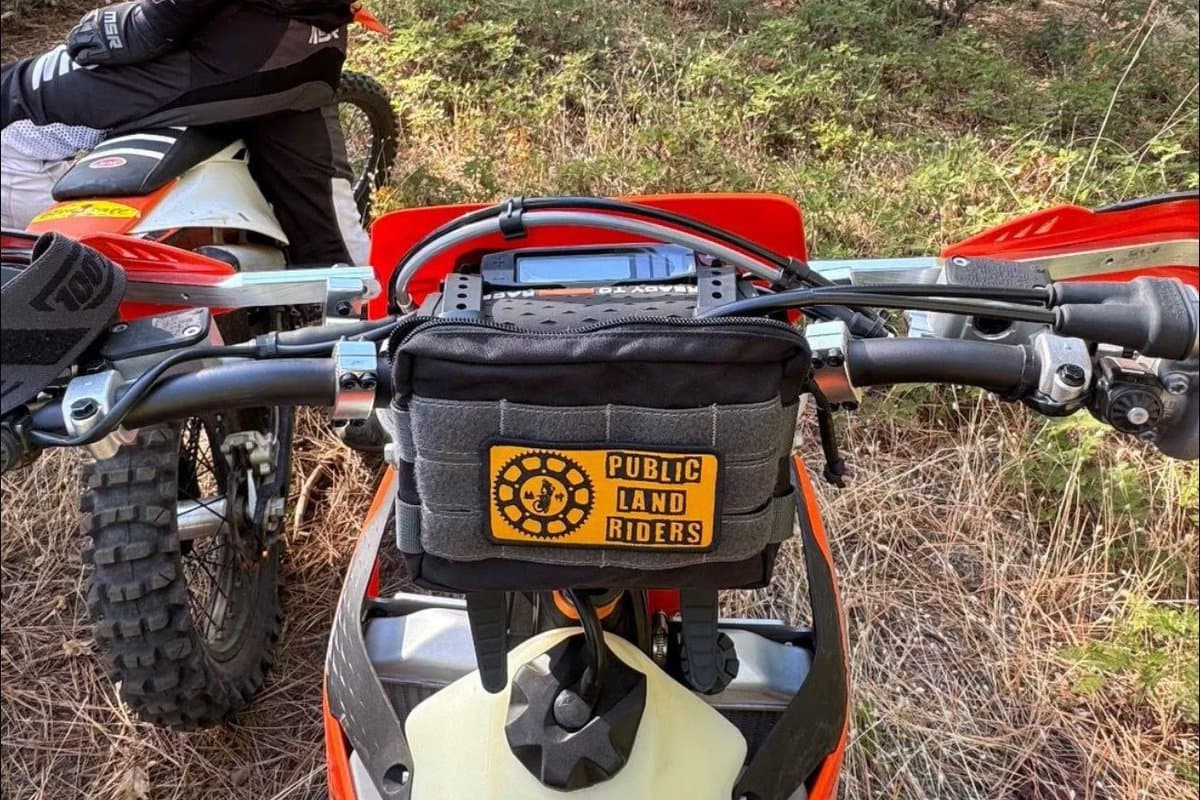 Small Handlebar Bag 2.0 mounted on a KTM handlebar