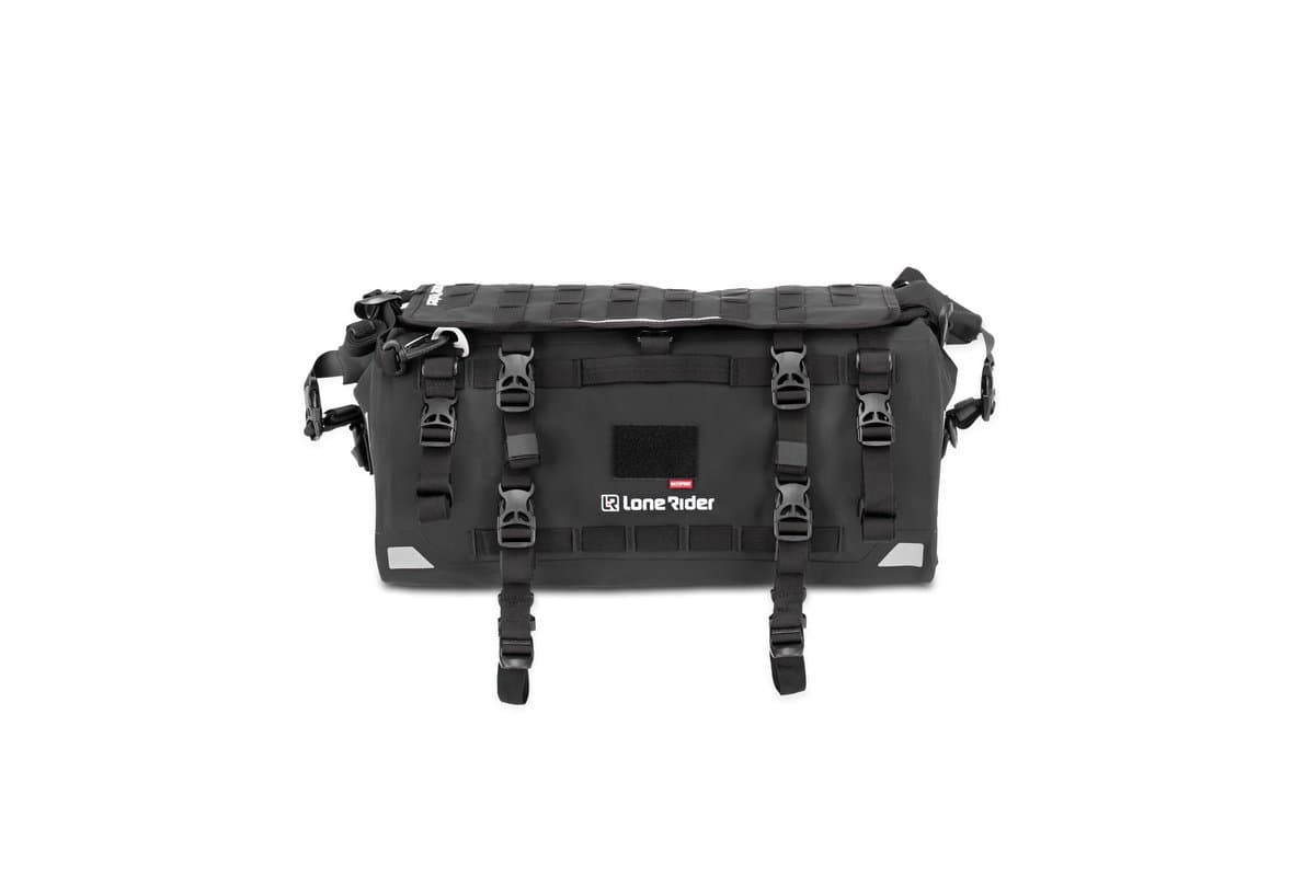 Lone Rider Overlander tail bag, front view