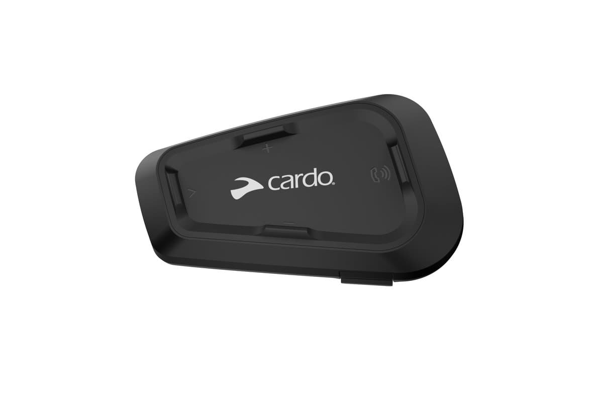Cardo Spirit HD unit, studio shot on white