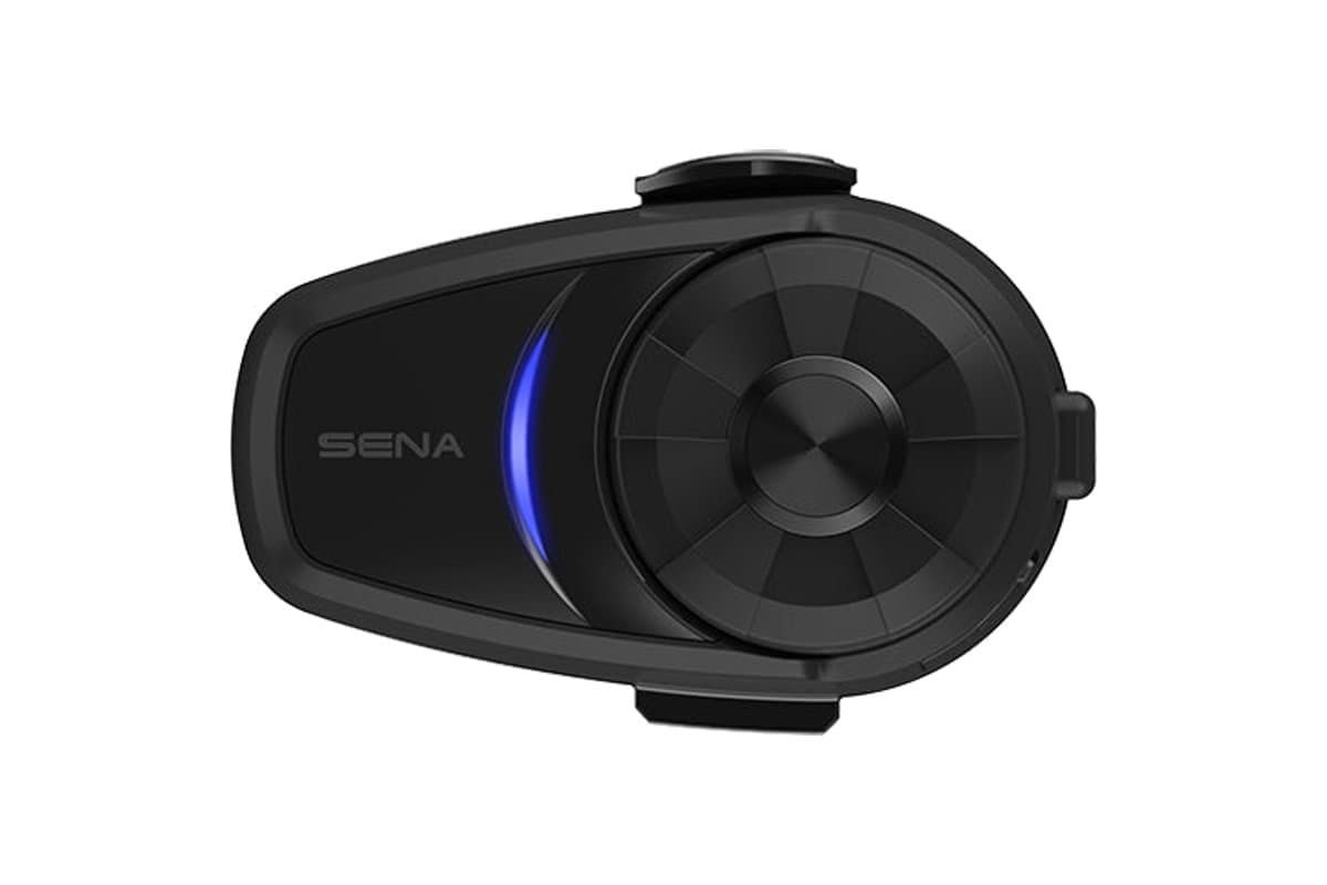 Sena 10S main unit, side view with jog dial
