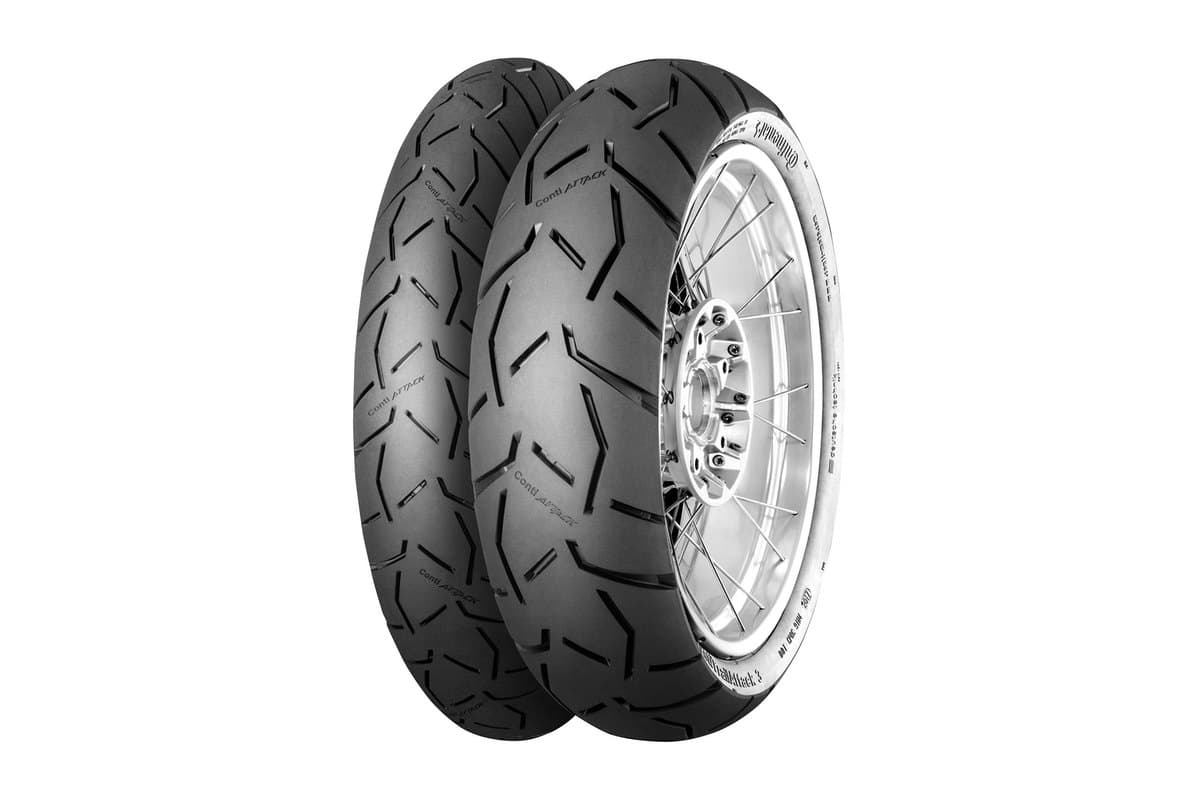 Continental ContiTrailAttack 3 motorcycle tire tread