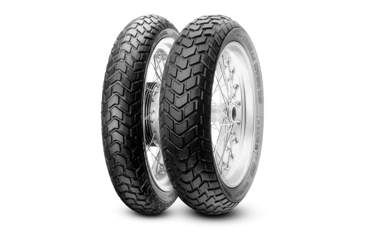 Pirelli MT 60 RS motorcycle tire tread