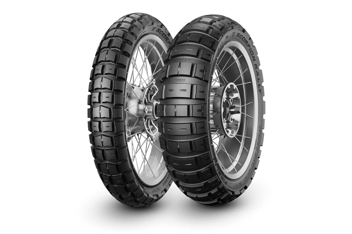 Pirelli Scorpion Rally motorcycle tire tread